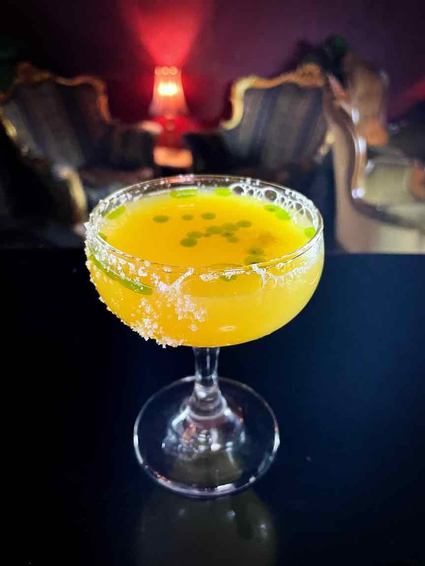 Orange Martini, Mocktail Melbourne, Fitrzoy