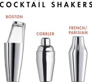 cocktail shakers